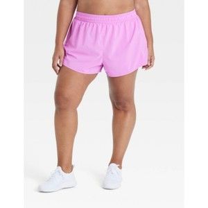 All in Motion Mid-Rise Run Shorts Light Purple